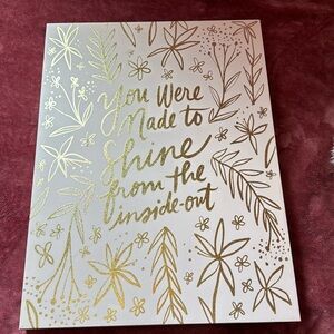 Beautiful pink and gold positive picture